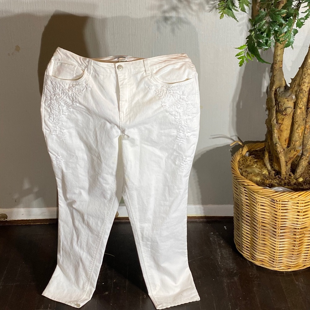 Christopher and Banks khaki Snow White pants